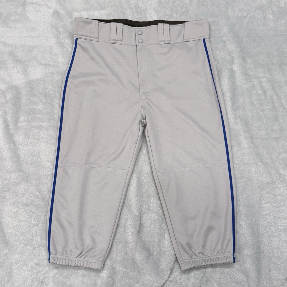 Easton Rival+ Knicker Adult Piped Baseball Pant A167162 Size Large Gray NWOT